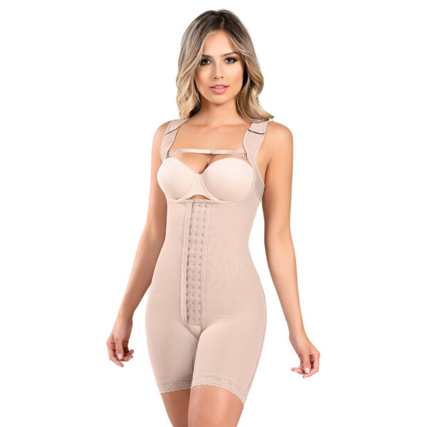 High control mid-thigh bodysuit - Style 455