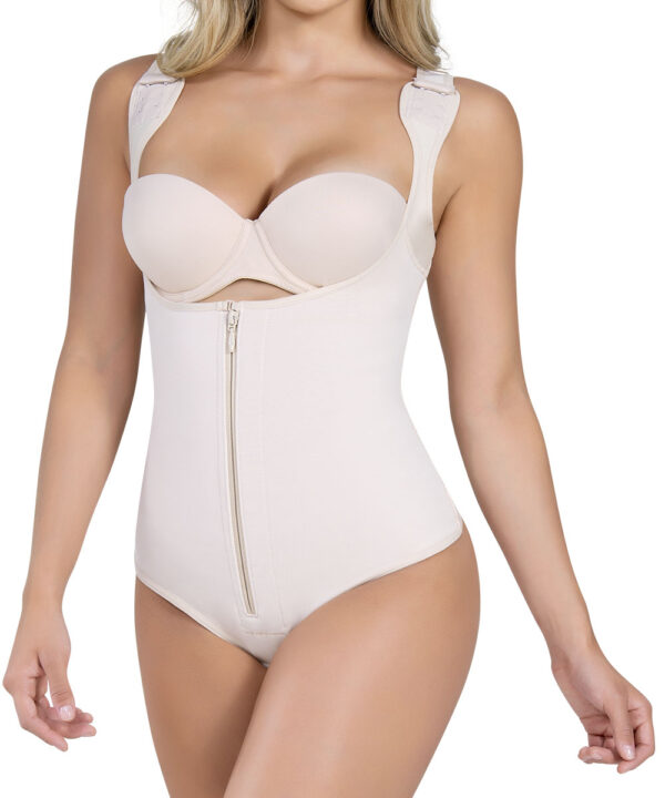 Thermal body shaper with wide straps - Style 385 - Image 2