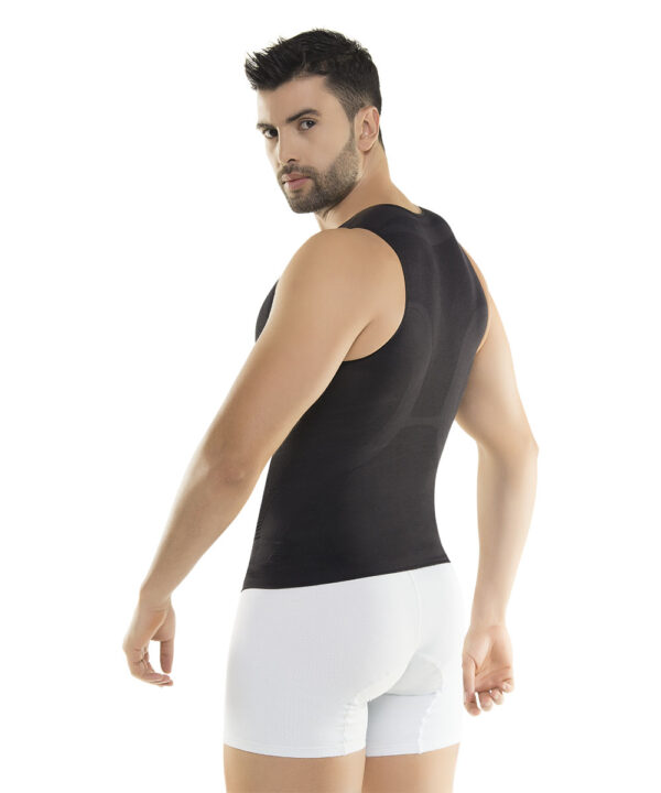 Men's seamless control compression shirt - Style 1518 - Image 4