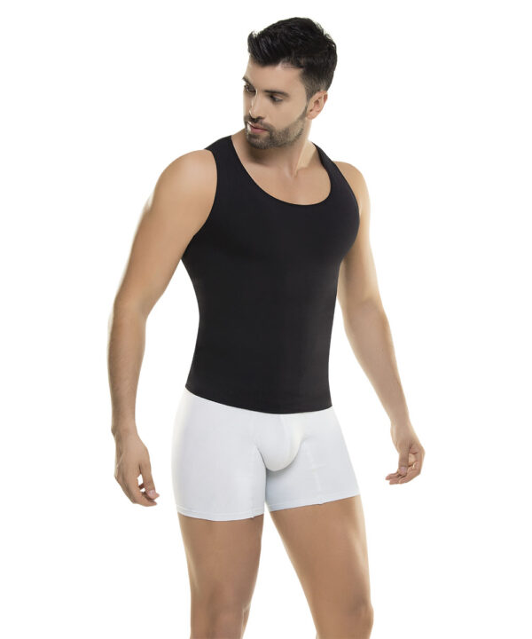 Men's seamless control compression shirt - Style 1518 - Image 7