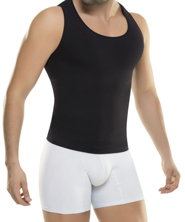 Men's seamless control compression shirt - Style 1518 - Image 8