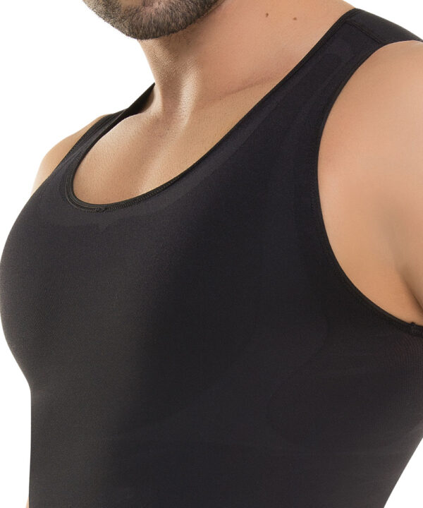 Men's seamless control compression shirt - Style 1518 - Image 3