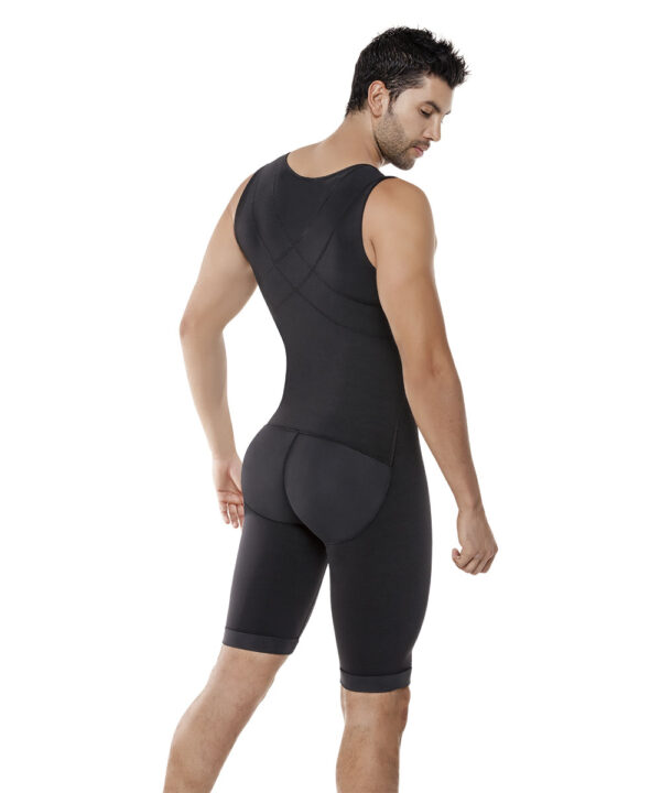 Men’s abdomen and legs control bodysuit - Style 298 - Image 7