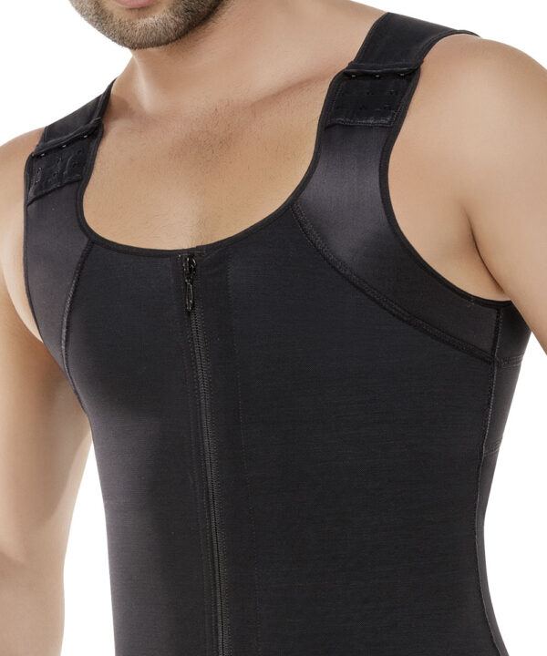 Men’s abdomen and legs control bodysuit - Style 298 - Image 5