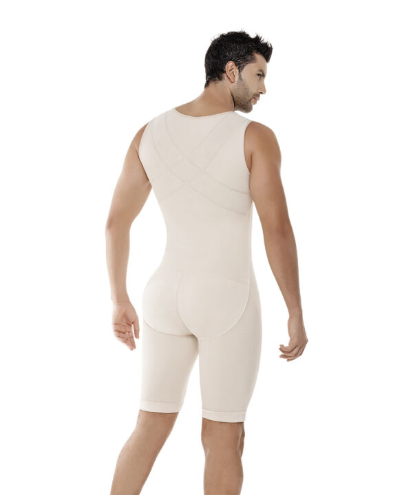 Men’s abdomen and legs control bodysuit - Style 298 - Image 8