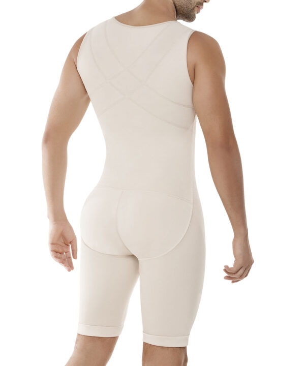 Men’s abdomen and legs control bodysuit - Style 298 - Image 9