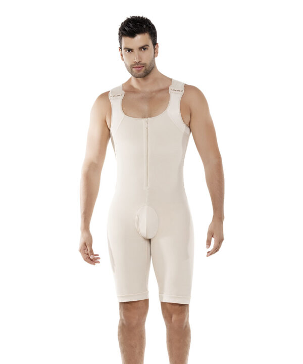 Men’s abdomen and legs control bodysuit - Style 298 - Image 11